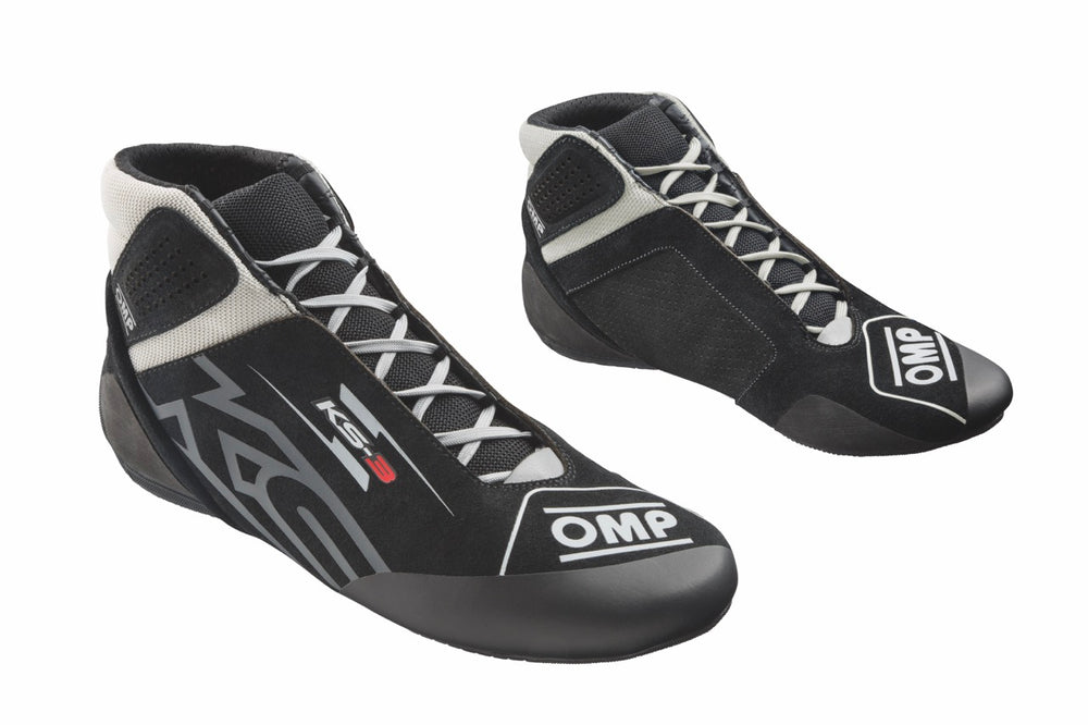 Scarpe Kart OMP KS-3 Nero / Argento