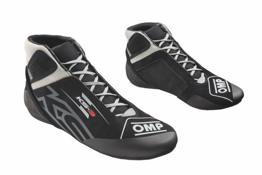 Scarpe Kart Bambino OMP KS-3 Nero / Argento