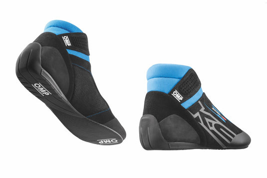 Scarpe Kart Bambino OMP KS-3 Nero / Ciano