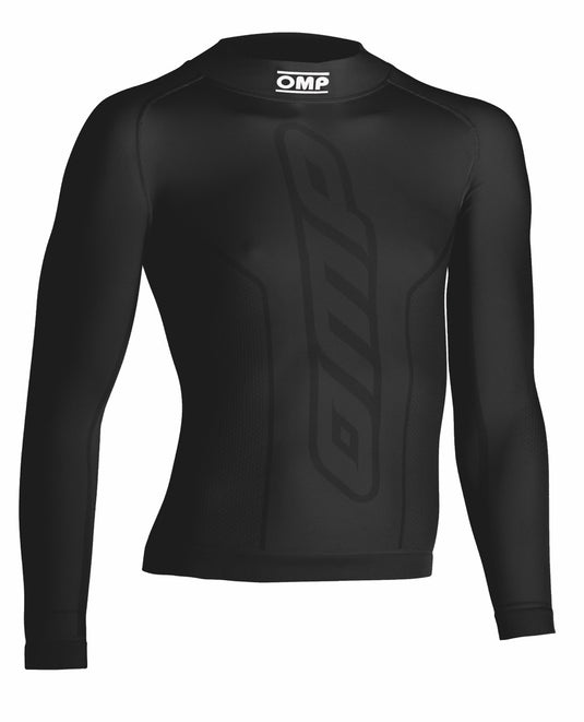 Maglia Kart OMP Maniche Lunghe - Nero