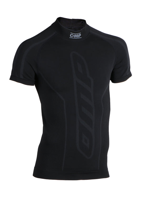 Maglia Sottotuta Kart OMP Maniche Corte - Nero
