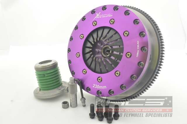 Frizione Rinforzata Xtreme Clutch Cerametallico Bidisco + Volano per Ford Mustang 2.3 EcoBoost