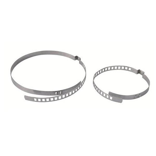 Set di 2 collari per soffietti per alberi cardanici