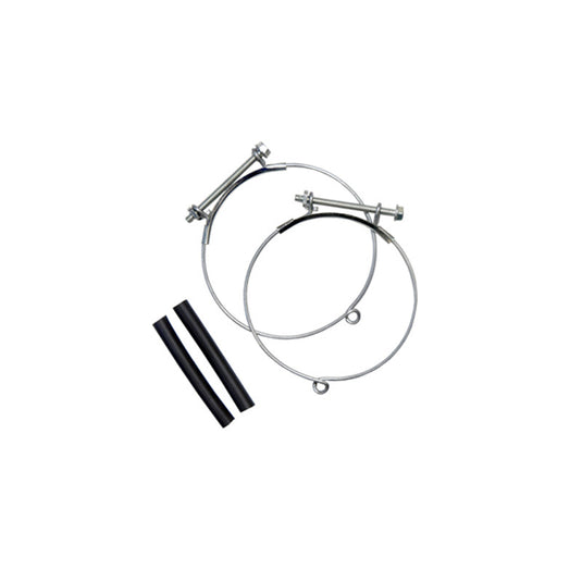 Fascette Revotec per tubo di ventilazione diametro 63mm (coppia)