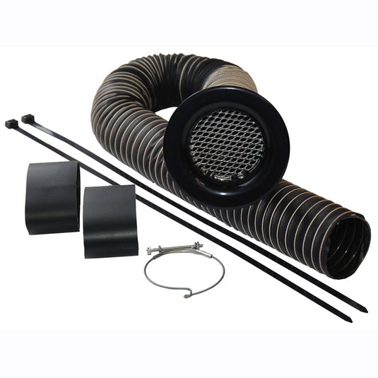 Kit alimentazione dell'aria Revotec 102mm nero