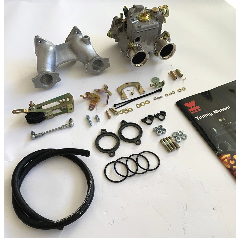 Kit aspirazione Weber 1x40DCOE Mini