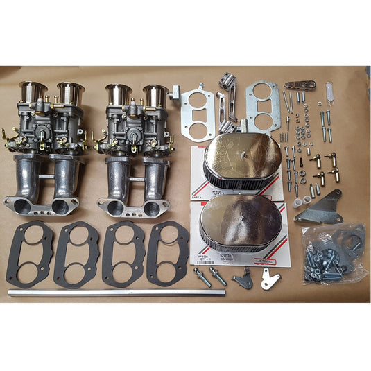 Kit aspirazione Weber 2x 44IDF Porsche 914 1.7/1.8/2.0