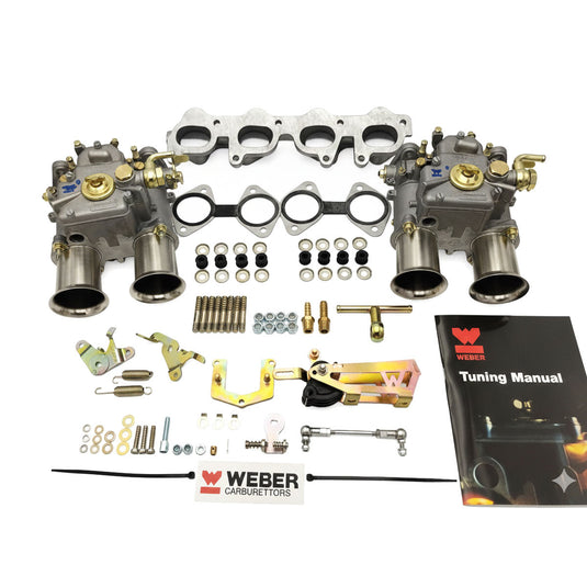 Kit aspirazione Weber 2x 45DCOE Volkswagen Golf 1.8/2.0 16v