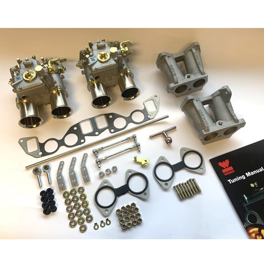 Kit carburatore + tubo aspirazione Weber 2x 45DCOE Volvo B18/B20