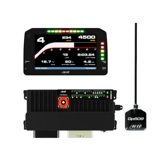 Kit data logger AIM PDM 32 con display Race da 6 pollici