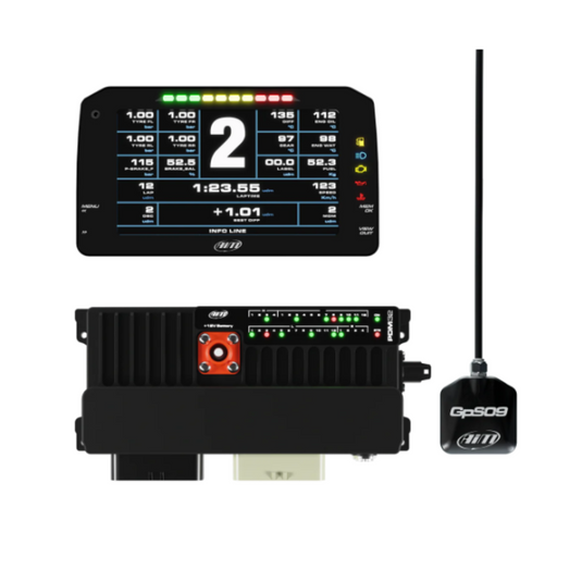 Kit data logger AIM PDM 32 con display stradale da 6 pollici