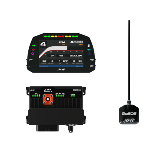 Kit data logger AIM PDM 8 con display stradale da 5 pollici
