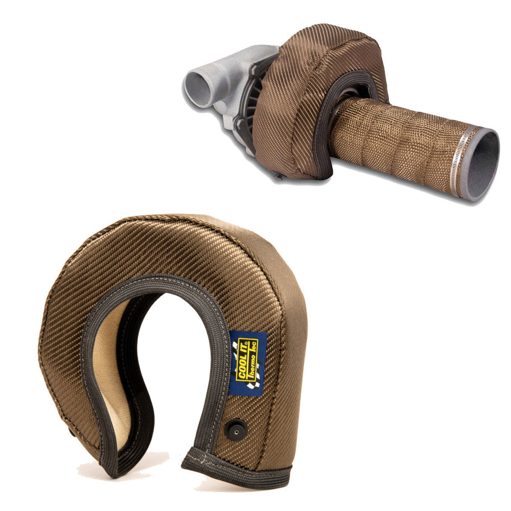 Kit isolamento carbonio per turbo T3 e T4 Cool It