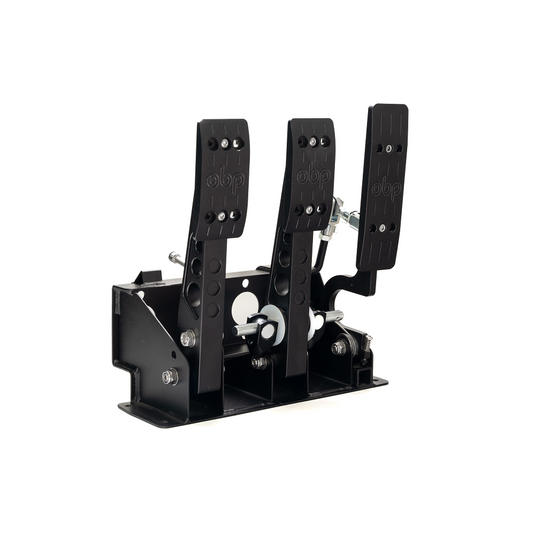 Kit pedalbox pedaliera completa OBP V2 Kit Car frizione idraulico Nero