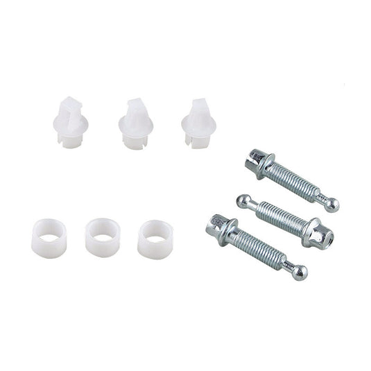 Kit fissaggi in plastica per ottica (3 pezzi)