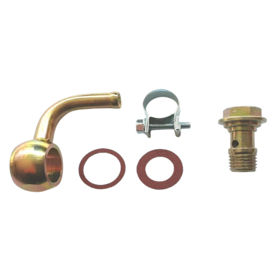 Kit raccordo benzina angolato Weber DCOE DCO SP
