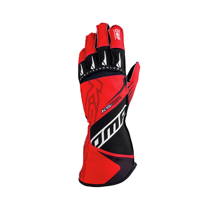 Guanti Kart Bambino OMP KS-2R Rosso / Nero