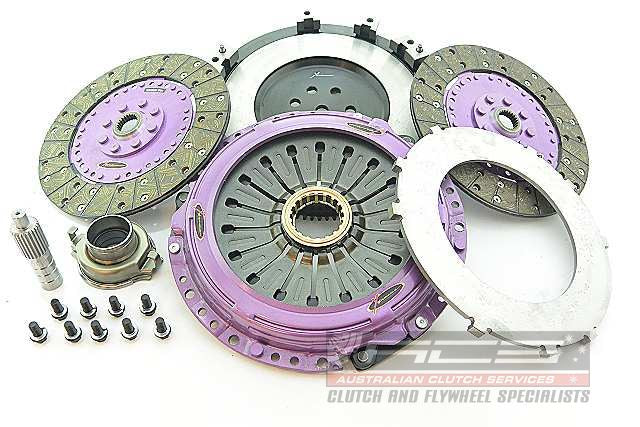 Frizione Rinforzata Xtreme Clutch Organico Bidisco + Volano per Mitsubishi Lancer Evo 5 (V)