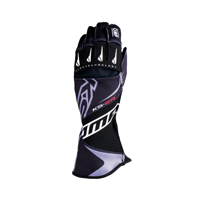 Guanti Kart Bambino OMP KS-2R Nero