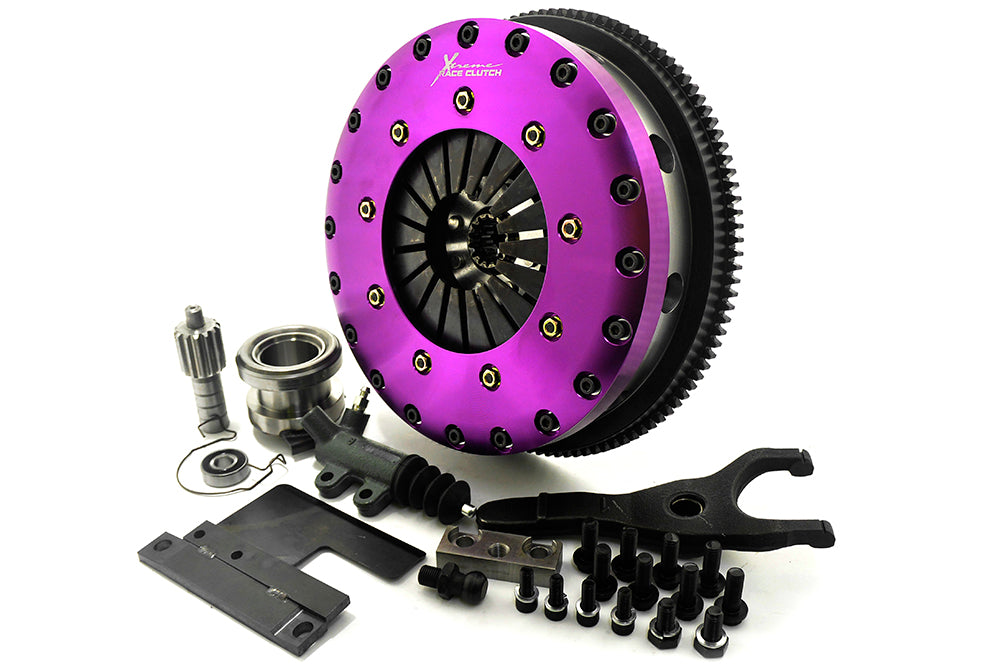 Frizione Rinforzata Xtreme Clutch Organico Bidisco + Volano per Toyota Supra MK4 3.0 i Bi-Turbo (JZA80)