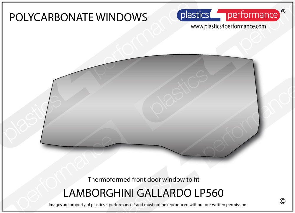 Vetri in Policarbonato per Lamborghini Gallardo LP560