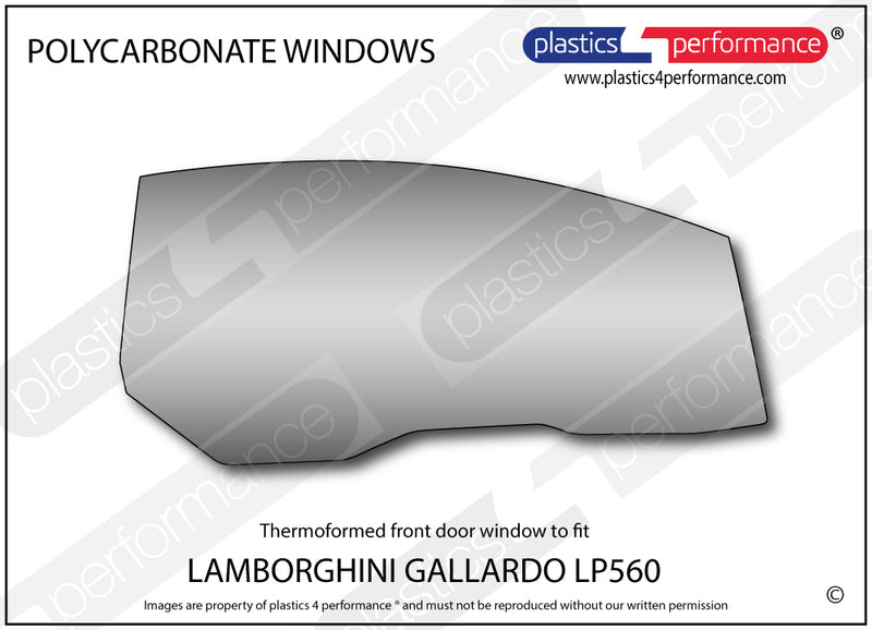 Carica immagine in Galleria Viewer, Vetri in Policarbonato per Lamborghini Gallardo LP560
