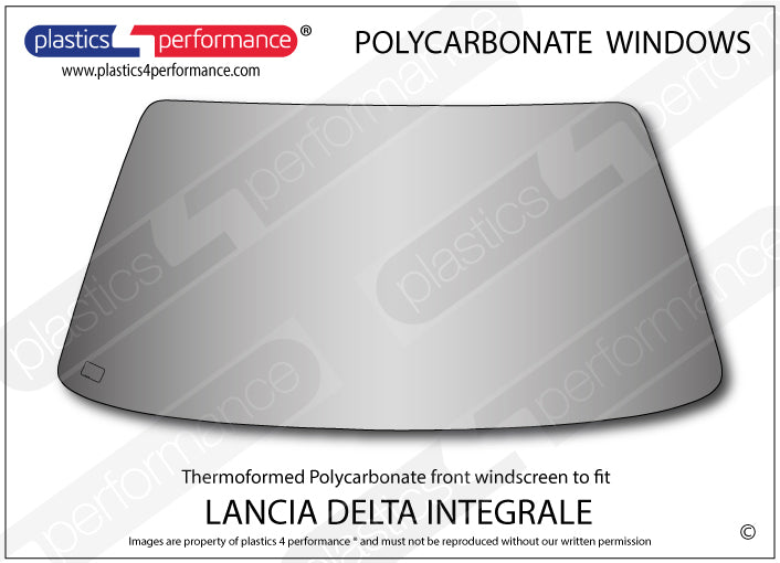 Carica immagine in Galleria Viewer, Vetri in Policarbonato per Lancia Delta Integrale
