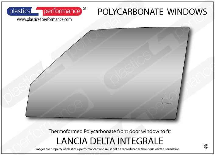 Carica immagine in Galleria Viewer, Vetri in Policarbonato per Lancia Delta Integrale
