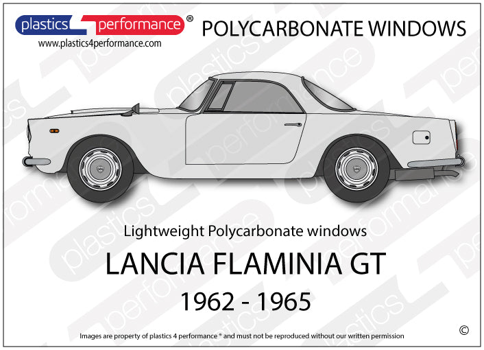 Vetri in Policarbonato per Lancia Flaminia GT
