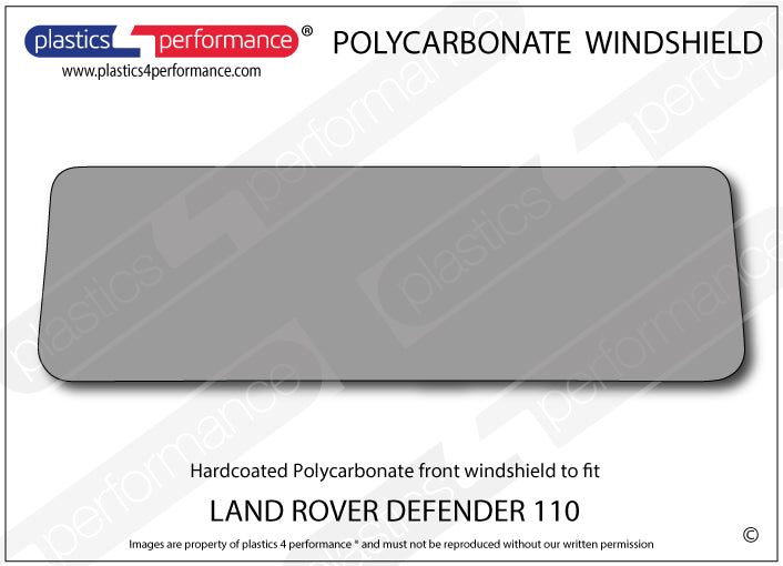Carica immagine in Galleria Viewer, Vetri in Policarbonato per Land Rover Defender 110
