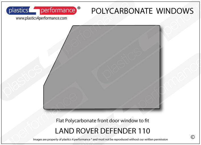 Carica immagine in Galleria Viewer, Vetri in Policarbonato per Land Rover Defender 110
