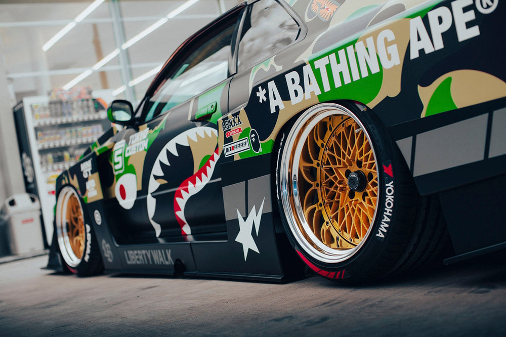 Kit Carrozzeria Liberty Walk LB Super Silhouette per Nissan Skyline R34