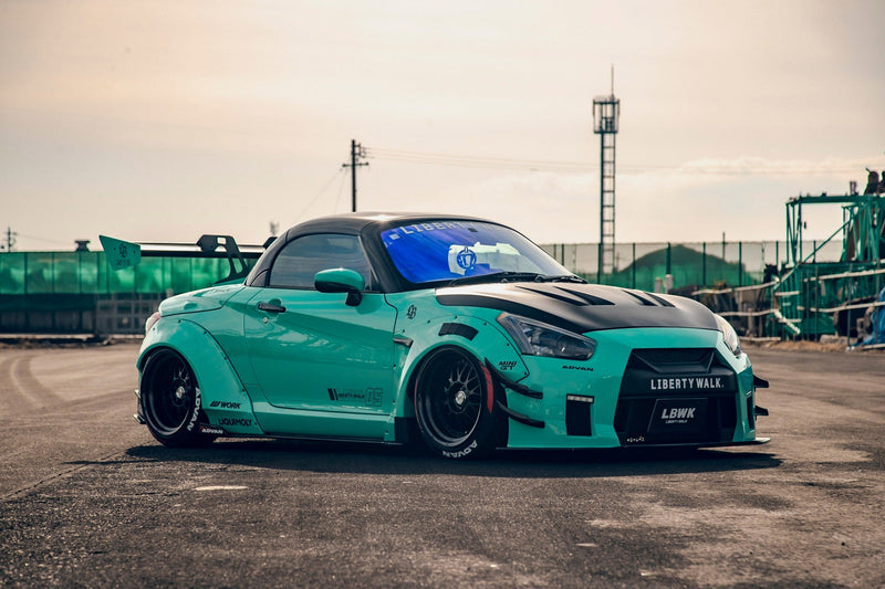 Carica immagine in Galleria Viewer, Kit Carrozzeria Liberty Walk LB Nation Type 2 per Daihatsu Copen GT-K
