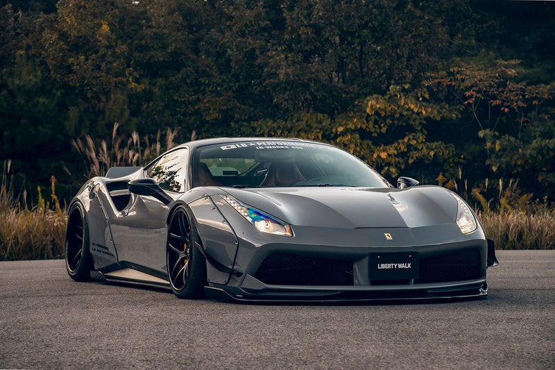 Carica immagine in Galleria Viewer, Kit Carrozzeria Liberty Walk LB Works per Ferrari 488
