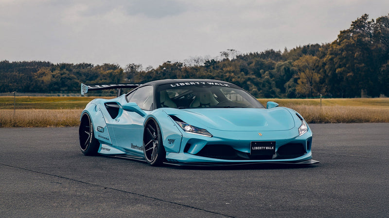 Carica immagine in Galleria Viewer, Kit Carrozzeria Liberty Walk LB Works Ver.1 per Ferrari F8 Tributo
