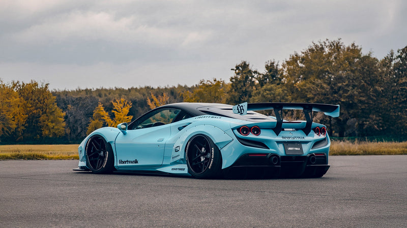 Carica immagine in Galleria Viewer, Kit Carrozzeria Liberty Walk LB Works Ver.1 per Ferrari F8 Tributo
