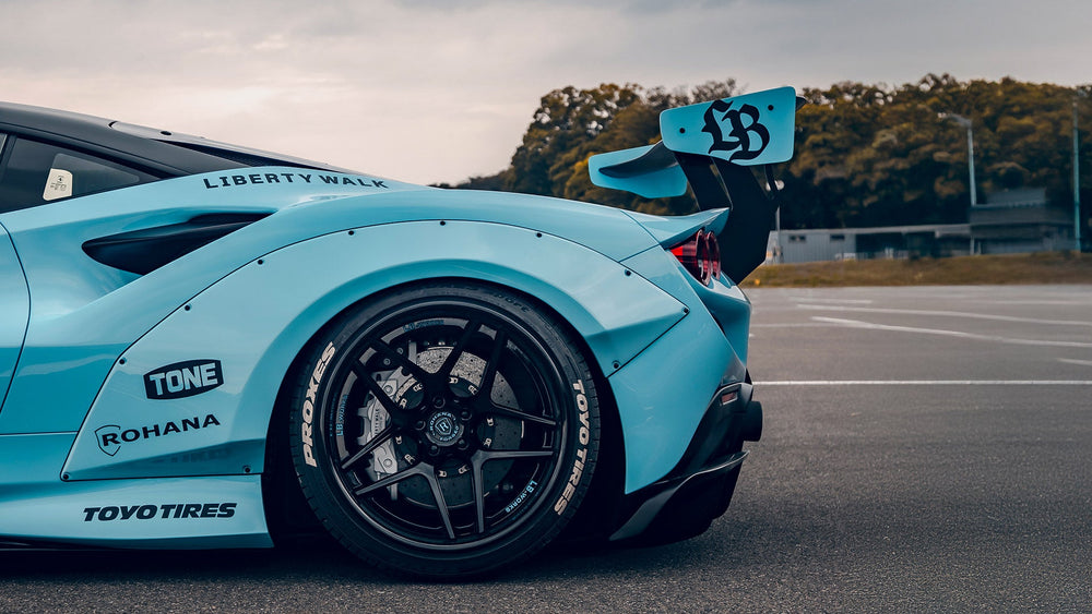 Kit Carrozzeria Liberty Walk LB Works Ver.1 per Ferrari F8 Tributo