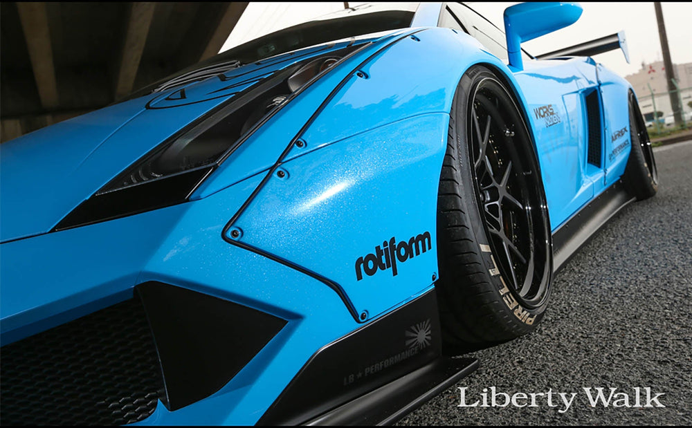 Kit Carrozzeria Liberty Walk LB Works Ver.2 per Lamborghini Gallardo