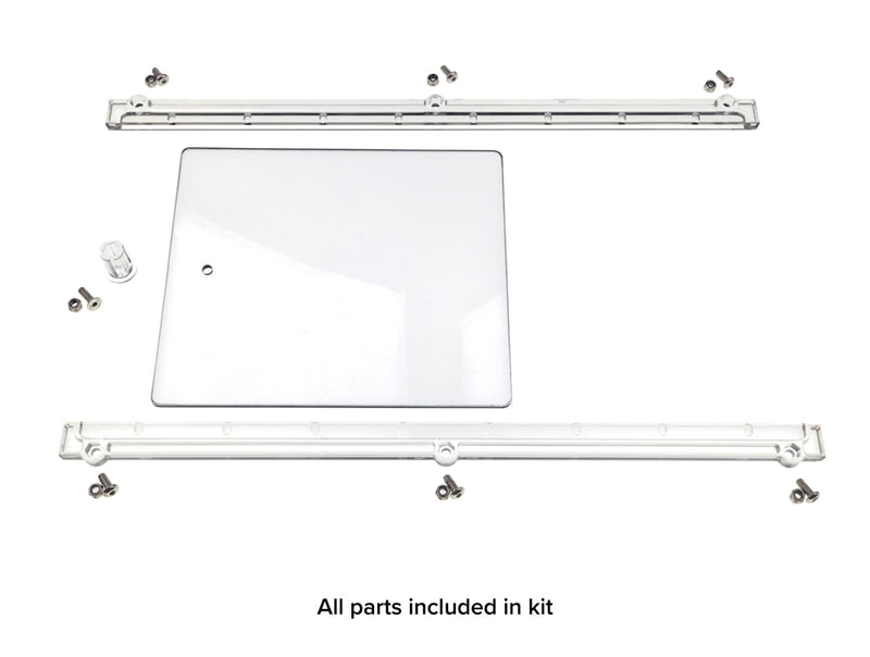 Carica immagine in Galleria Viewer, Kit Finestrino Laterale Scorrevole Budget P4P in Policarbonato
