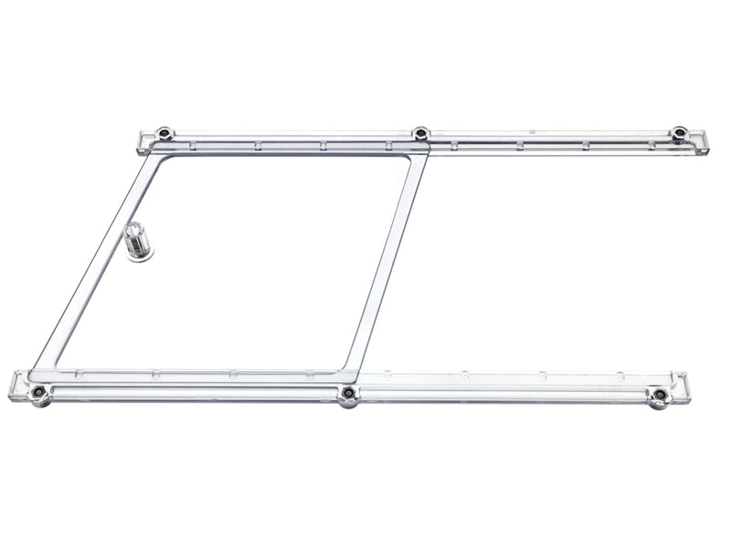 Carica immagine in Galleria Viewer, Kit Finestrino Laterale Scorrevole Budget P4P in Policarbonato
