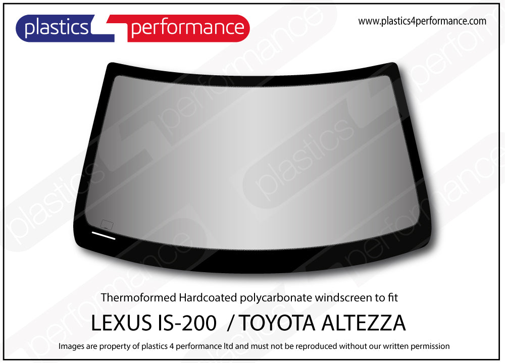 Vetri in Policarbonato per Lexus IS 200