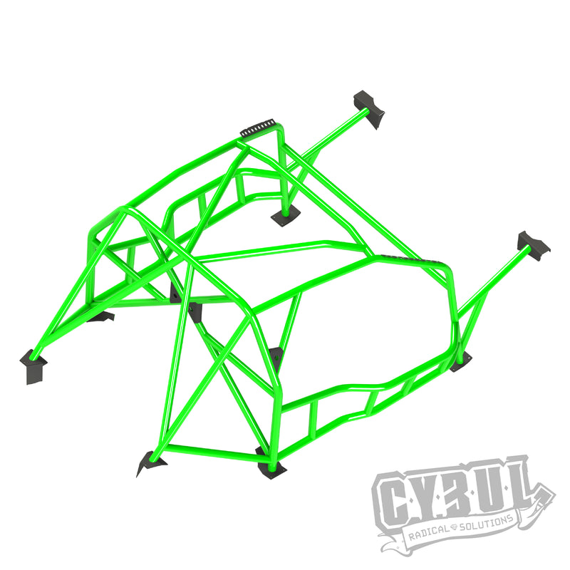 Carica immagine in Galleria Viewer, Roll Bar Multipunto da Saldare Cybul V4 Nascar per Lexus IS XE20 (05-13)
