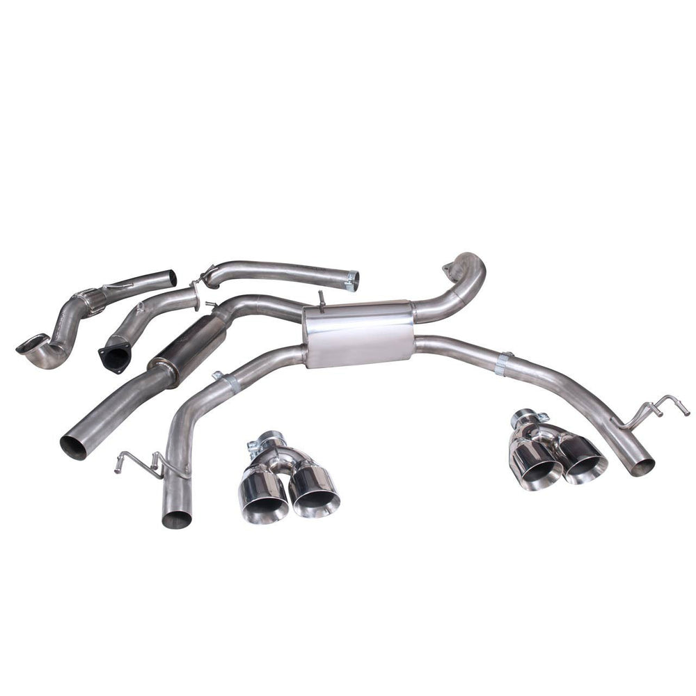 Linea di Scarico "Catback" Cobra per Honda Civic Type R FK2 (15-17)