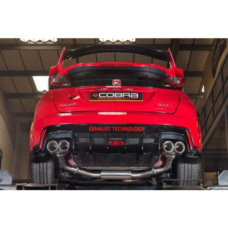 Carica immagine in Galleria Viewer, Linea di Scarico "Catback" Cobra per Honda Civic Type R FK2 (15-17) - foto 8
