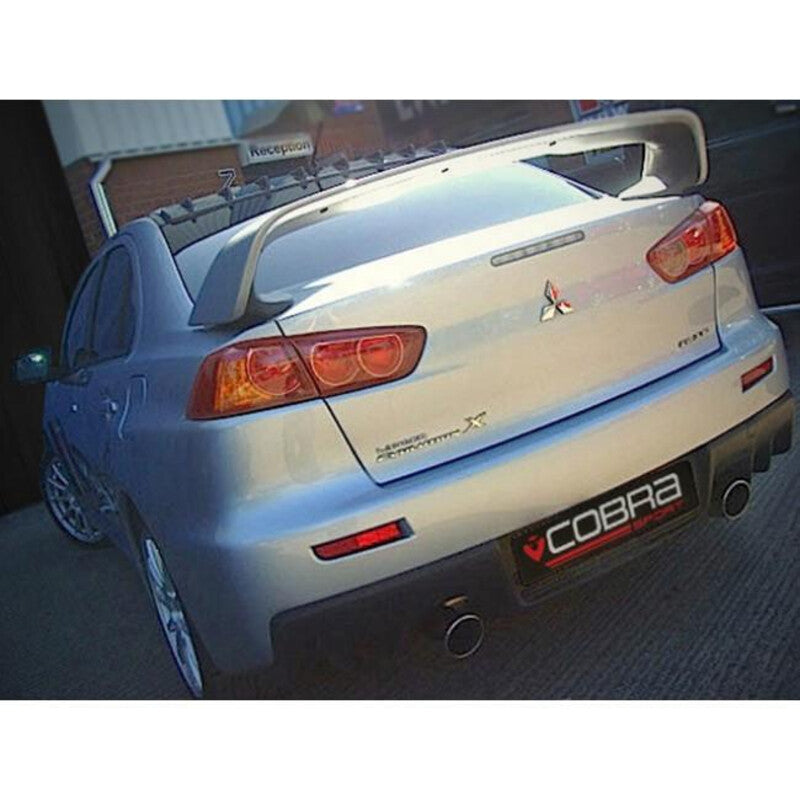 Linea di Scarico "Catback" Cobra per Mitsubishi Lancer Evo 10 (X) - foto 9
