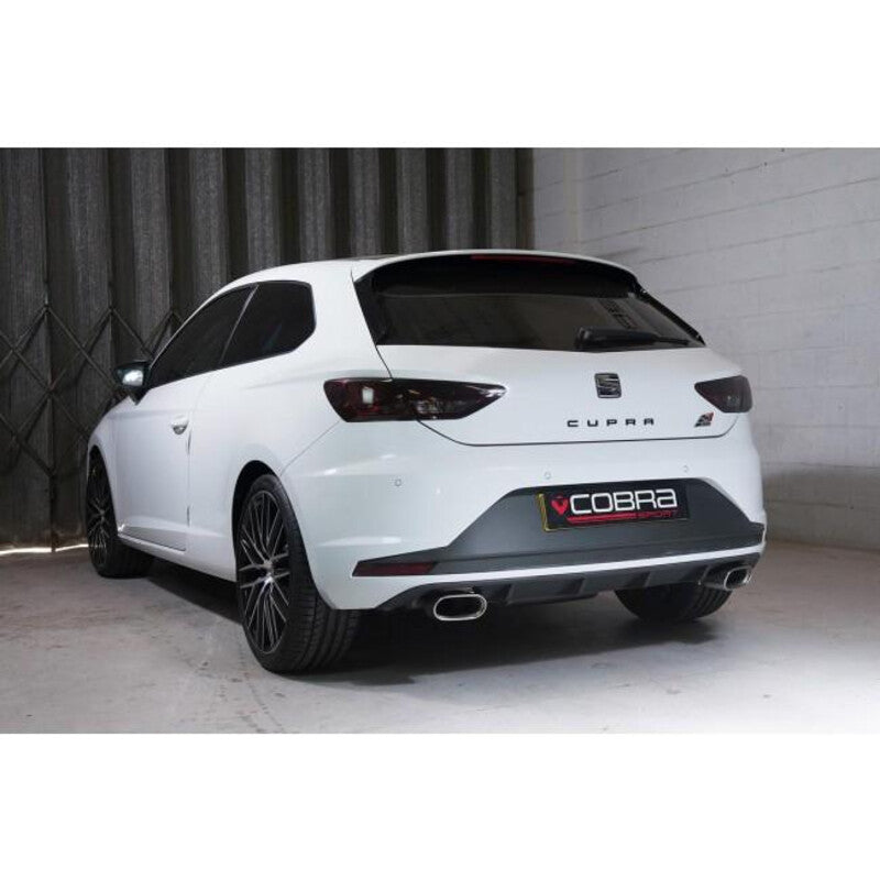 Carica immagine in Galleria Viewer, Linea di Scarico "Catback" Cobra per Seat Leon Cupra 5F 290 e 300 CV, con FAP (18-20) - foto 9
