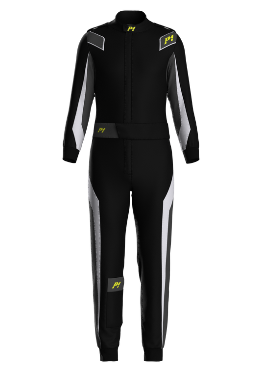 Tuta P1 Lite-Best Nero / Antracite (FIA 8856-2018)