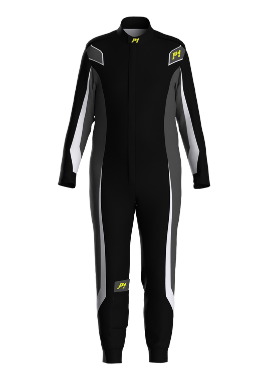 Tuta P1 Lite-Extra Nero / Antracite (FIA 8856-2018)