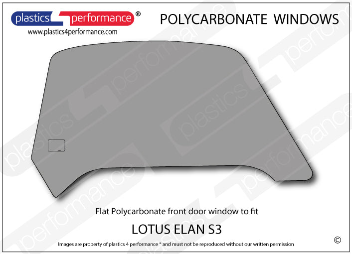 Vetri in Policarbonato per Lotus Elan S3