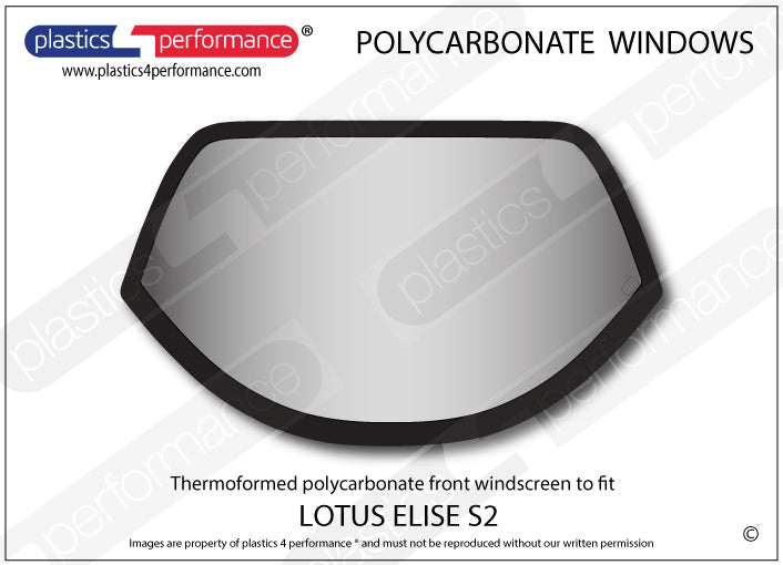 Vetri in Policarbonato per Lotus Elise S2